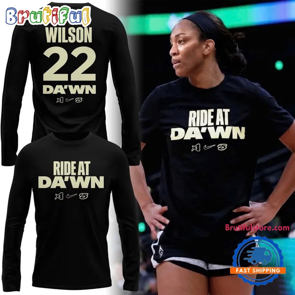 Las Vegas Aces A'ja's Ride at Da'wn 2026 Long Sleeve Shirt Las Vegas Aces A'ja's Ride at Da'wn 2026 Long Sleeve Shirt