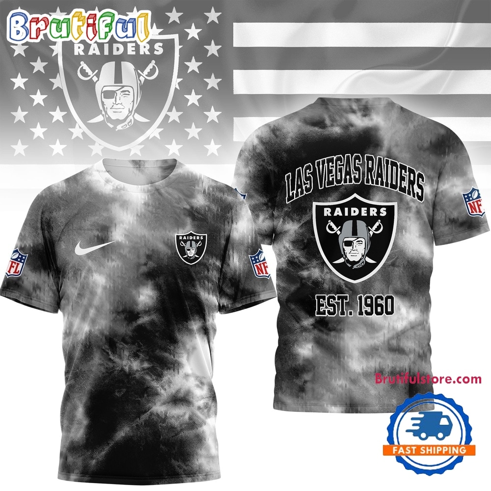 Las Vegas Raiders NFL Sunday Legends Tie Dye 3D Shirt Las Vegas Raiders NFL Sunday Legends Tie Dye 3D Shirt