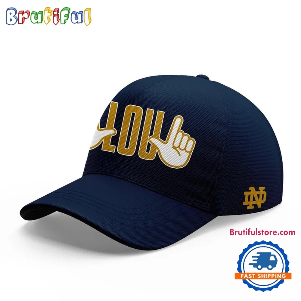 Legend Lou Holtz Notre Dame Fighting Irish Football Cap Legend Lou Holtz Notre Dame Fighting Irish Football Cap