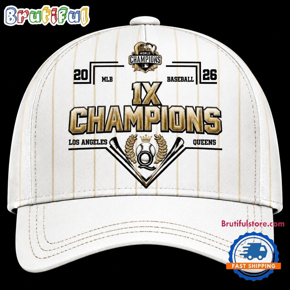 Los Angeles Queens Champions 1X WPBL Baseball 2026 Limited Edition Cap Los Angeles Queens Champions 1X WPBL Baseball 2026 Limited Edition Cap