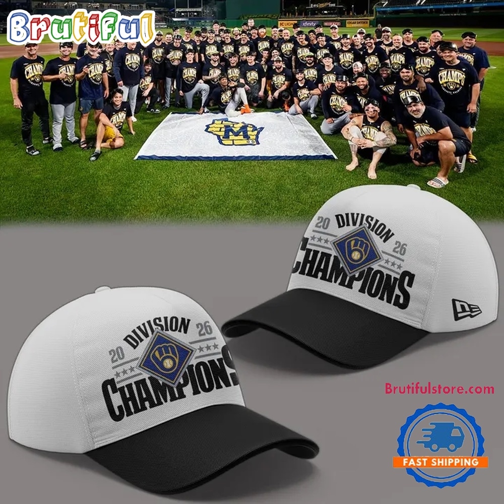Milwaukee Brewers NL Central Division Champion Win Our Way 2026 Classic Cap Milwaukee Brewers NL Central Division Champion Win Our Way 2026 Classic Cap
