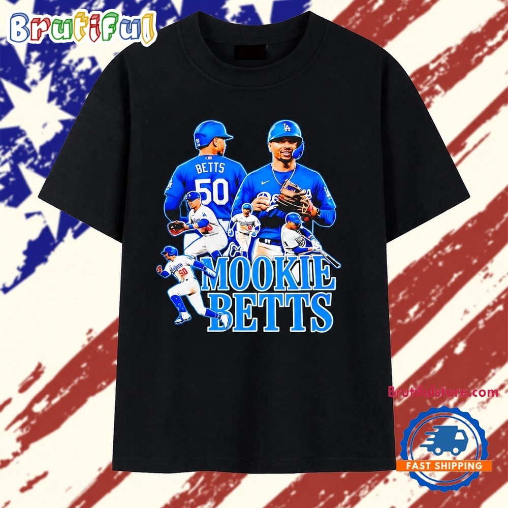 Mookie Betts Los Angeles Dodgers 50 MLB T Shirt Mookie Betts Los Angeles Dodgers 50 MLB T Shirt