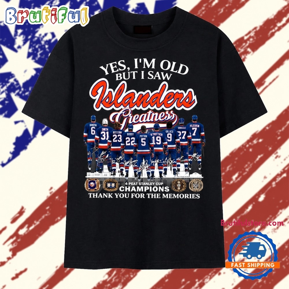 New York Islanders Greatness Stanley Cup Champions Vintage T Shirt New York Islanders Greatness Stanley Cup Champions Vintage T Shirt