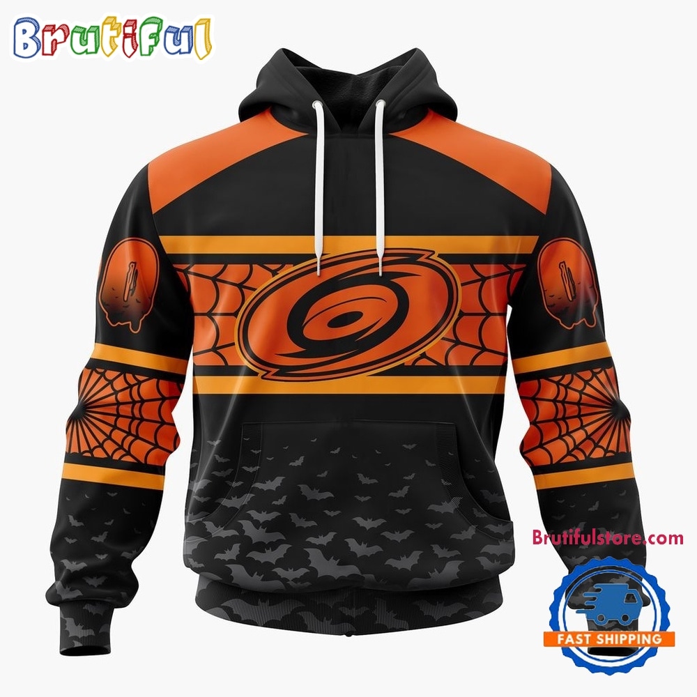 NHL Carolina Hurricanes Halloween Design Personalized Hoodie, T Shirt, Sweatshirt 1