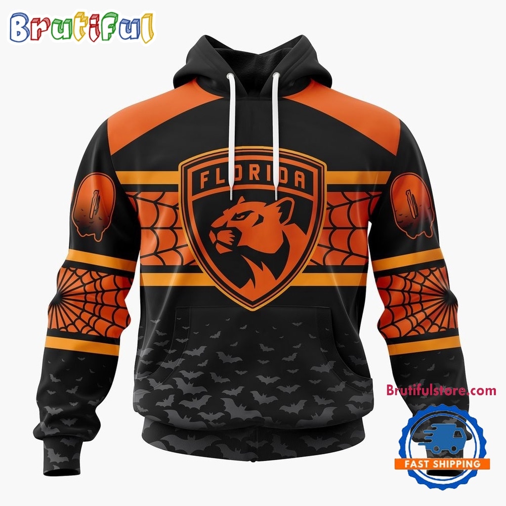 NHL Florida Panthers Halloween Design Personalized Hoodie, T Shirt, Sweatshirt 1