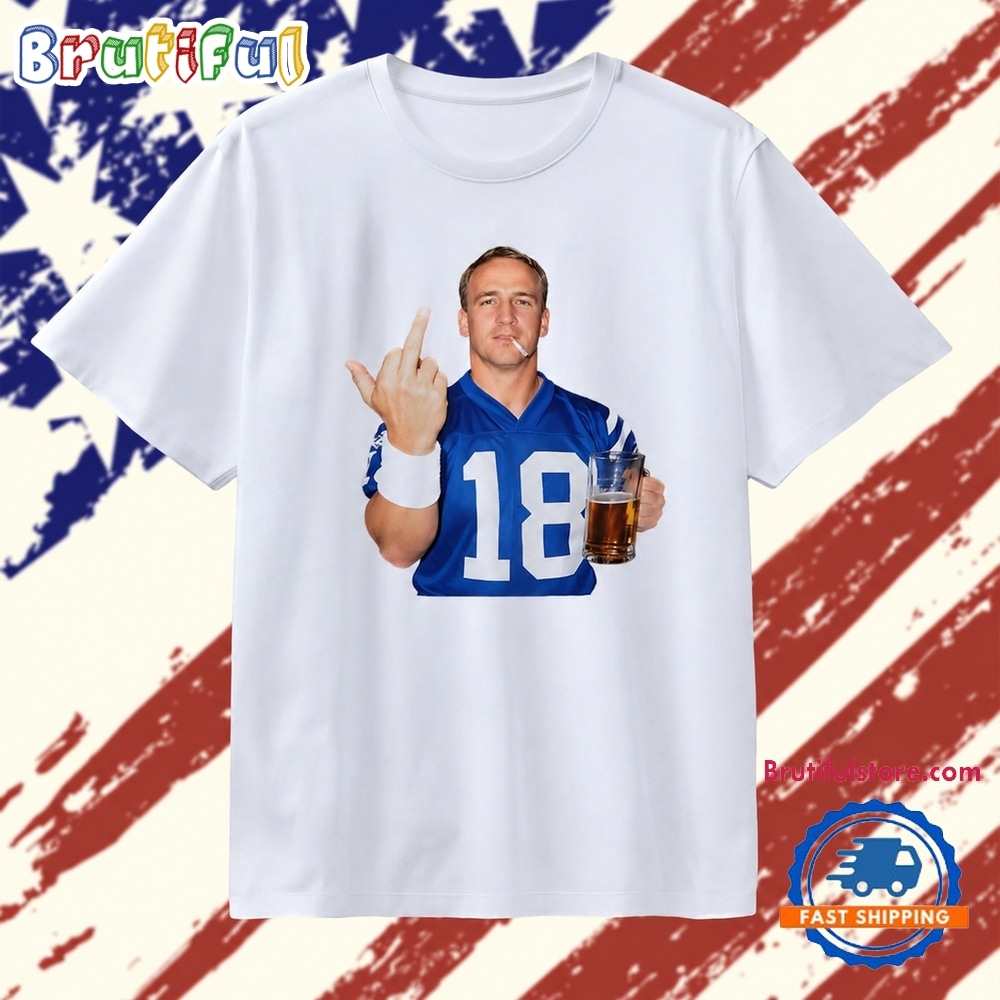 Peyton Manning Indianapolis Colts 18 NFL T Shirt Peyton Manning Indianapolis Colts 18 NFL T Shirt
