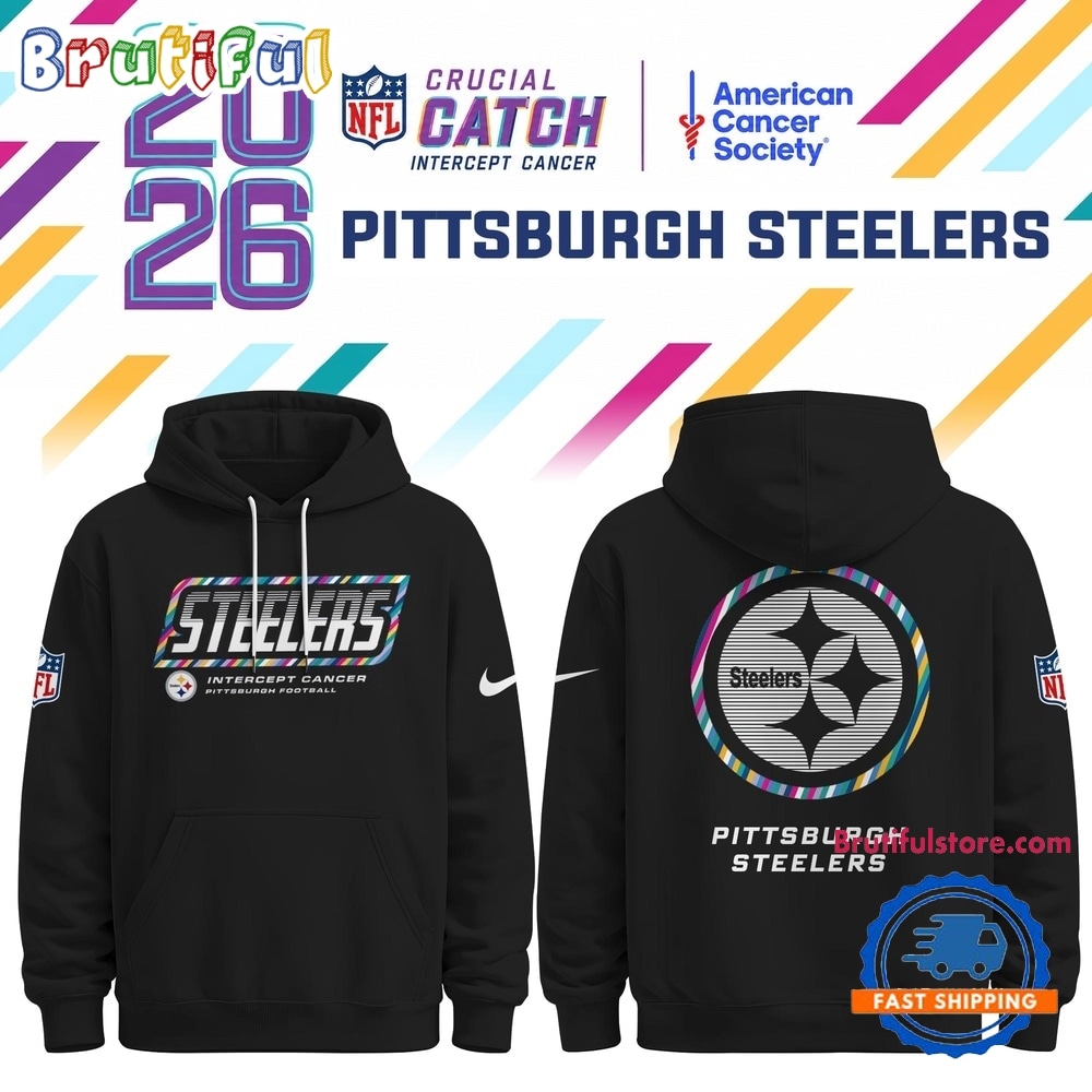 Pittsburgh Steelers NFL Crucial Catch 2026 Limited Edition Black Hoodie Shirt Pittsburgh Steelers NFL Crucial Catch 2026 Limited Edition Black Hoodie Shirt