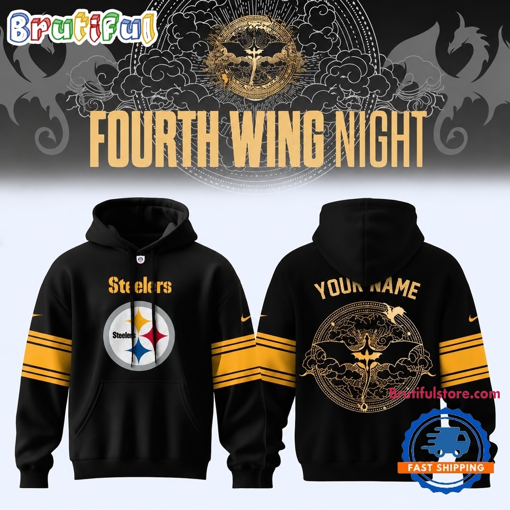 Pittsburgh Steelers x Fourth Wing Night 2026 Limited Edition Hoodie Pittsburgh Steelers x Fourth Wing Night 2026 Limited Edition Hoodie