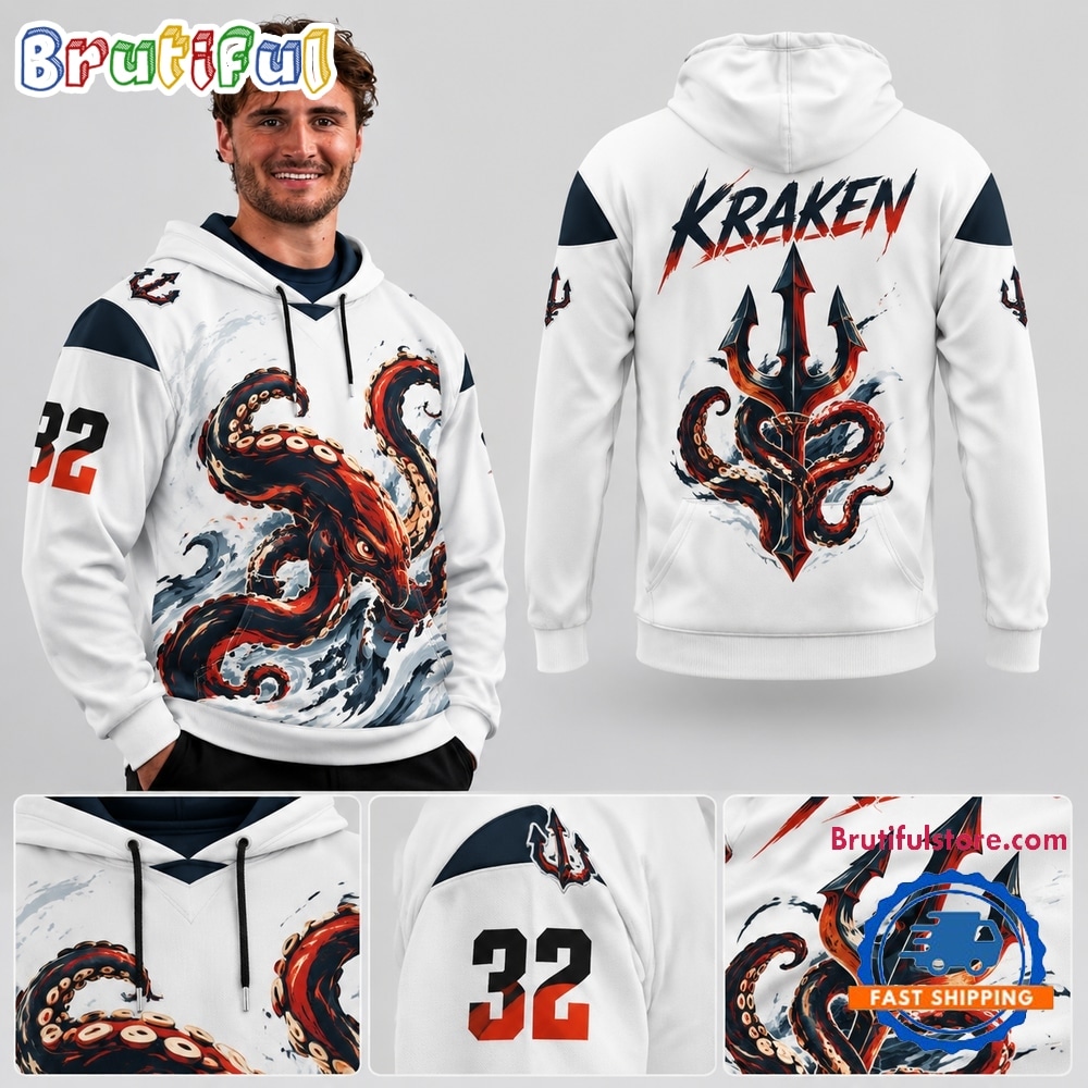 Seattle Kraken Women In Hockey Night 2026 Limited Edition Hoodie Seattle Kraken Women In Hockey Night 2026 Limited Edition Hoodie
