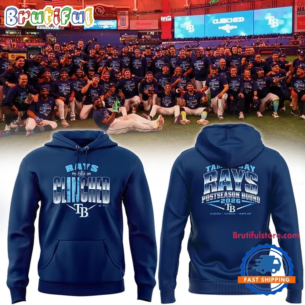 Tampa Bay Rays 2026 Postseason Limited Edition Hoodie Tampa Bay Rays 2026 Postseason Limited Edition Hoodie