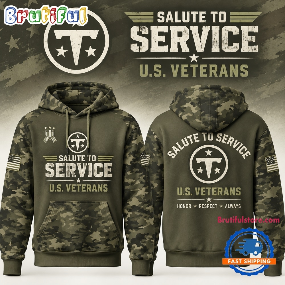 Tennessee Titans x Salute To Service 2026 Limited Edition Hoodie Tennessee Titans x Salute To Service 2026 Limited Edition Hoodie
