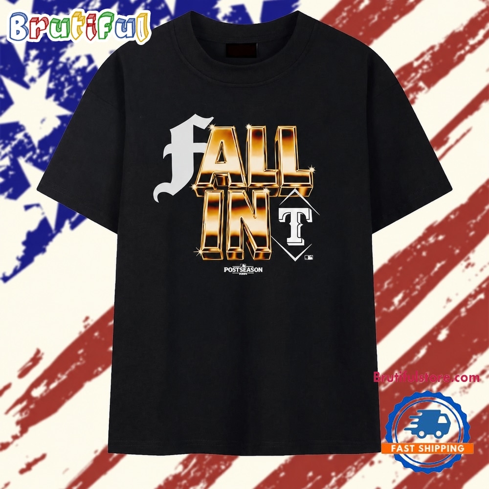Texas Rangers Fall in Postseason 2024 Baseball T Shirt Texas Rangers Fall in Postseason 2024 Baseball T Shirt