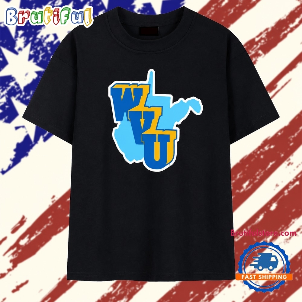 West Virginia Mountaineers University Logo T Shirt West Virginia Mountaineers University Logo T Shirt
