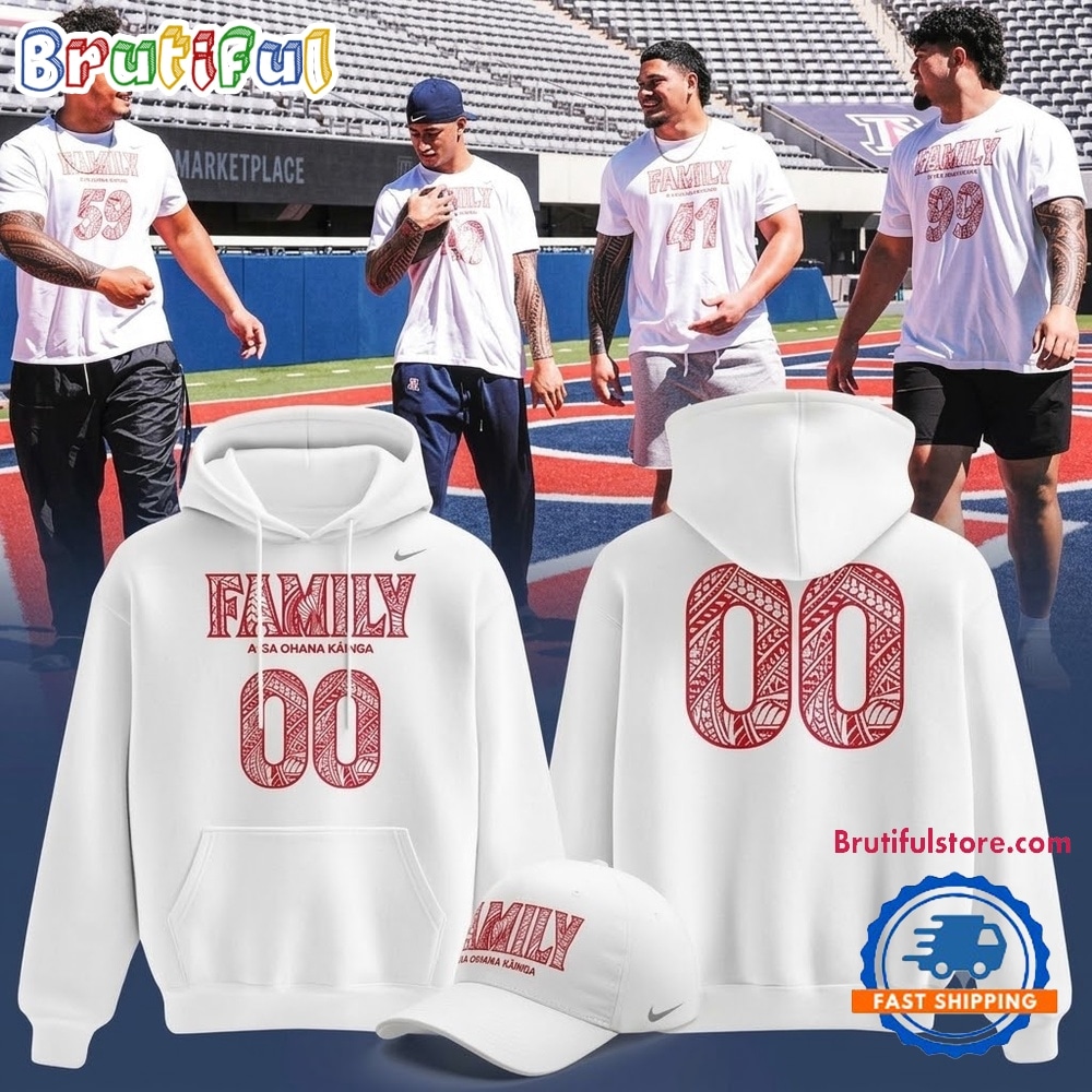 Arizona Wildcats Polynesian Game Family Aiga Ohana Kainga 2026 Hoodie Arizona Wildcats Polynesian Game Family Aiga Ohana Kainga 2026 Hoodie