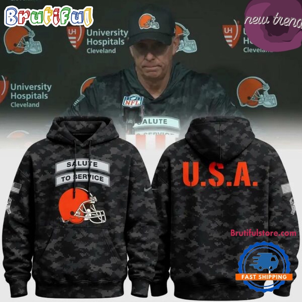 Cleveland Browns Salute to Service 2026 Digital Camo Hoodie Shirt Cleveland Browns Salute to Service 2026 Digital Camo Hoodie Shirt