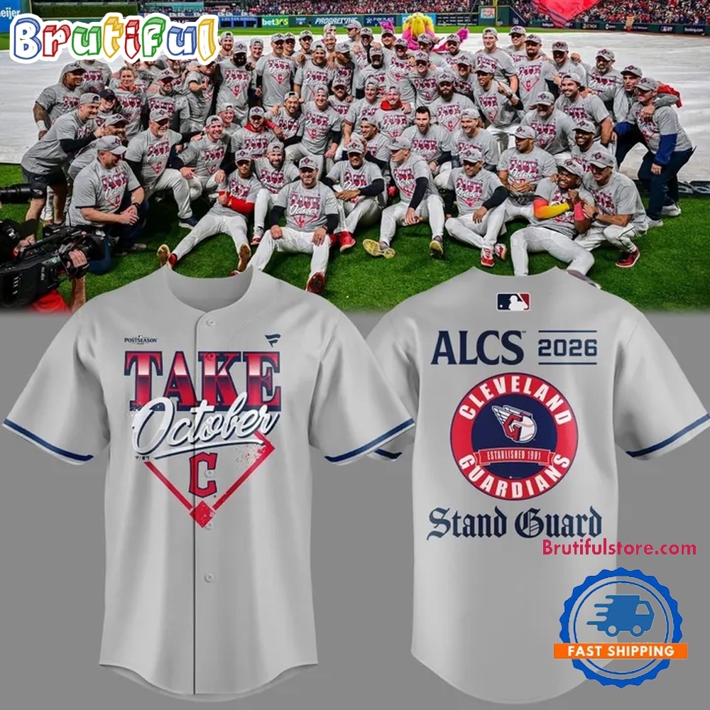 Cleveland Guardians Stand Guard ALCS Bound Postseason 2026 Baseball Jersey Cleveland Guardians Stand Guard ALCS Bound Postseason 2026 Baseball Jersey