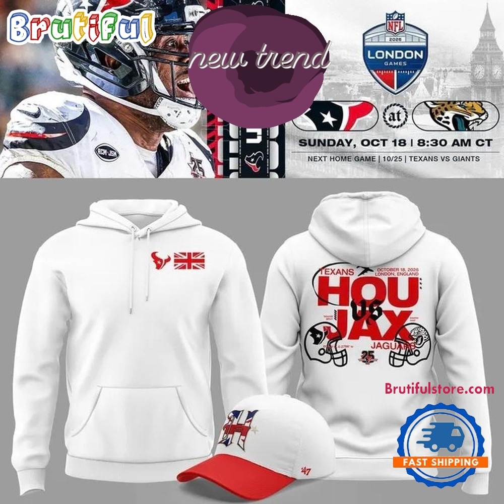 Houston Texans 2026 London Game Hoodie Shirt Houston Texans 2026 London Game Hoodie Shirt