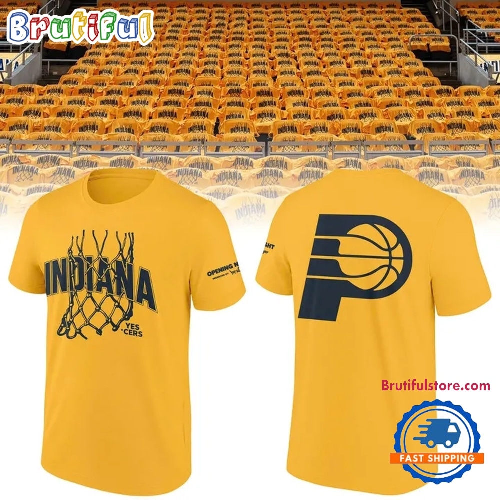 Indiana Pacers Opening Night 2026 T Shirt Indiana Pacers Opening Night 2026 T Shirt