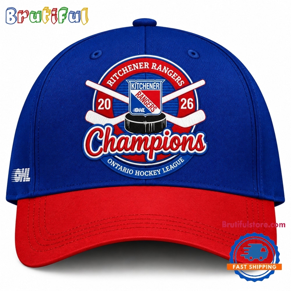Kitchener Rangers 2026 OHL Champions Limited Cap Kitchener Rangers 2026 OHL Champions Limited Cap