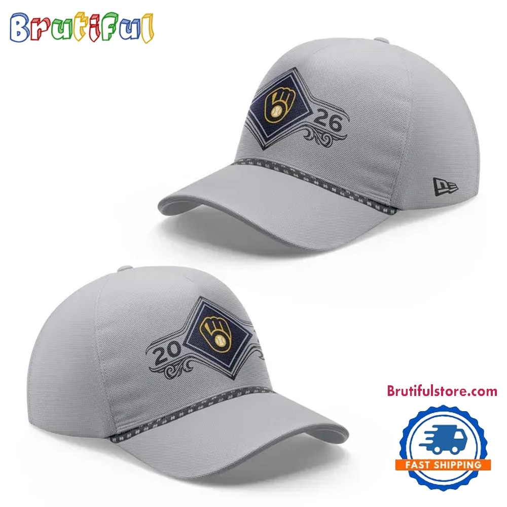 Milwaukee Brewers Take October NLCS Bound Win Our Way 2026 Baseball Cap Milwaukee Brewers Take October NLCS Bound Win Our Way 2026 Baseball Cap