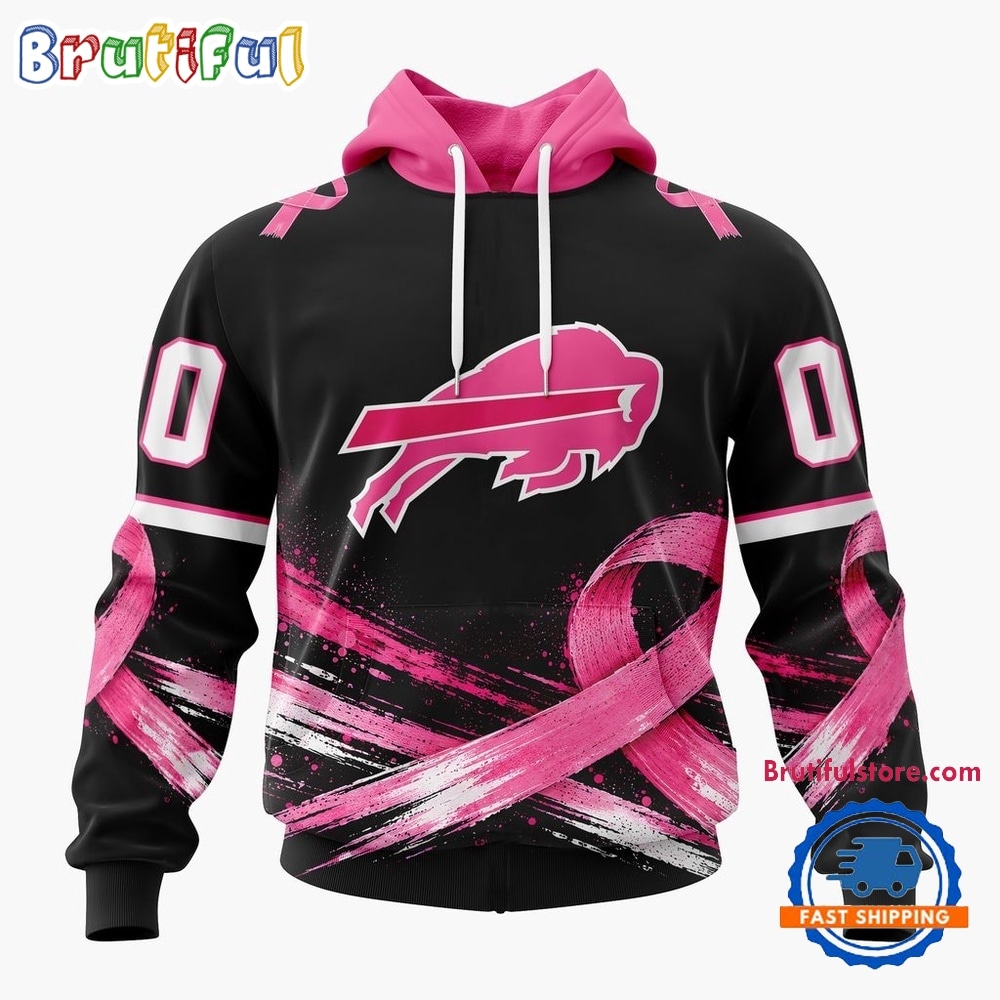 NFL Buffalo Bills Personalized Pink Fights Breast Cancer 2026 Design Hoodie, TShirt, Sweatshirt 1