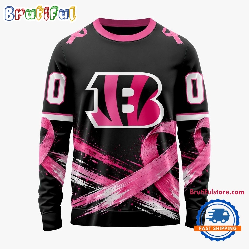 NFL Cincinnati Bengals Personalized Pink Fights Breast Cancer 2026 Design Hoodie, TShirt, Sweatshirt NFL Cincinnati Bengals Personalized Pink Fights Breast Cancer 2026 Design Hoodie, TShirt, Sweatshirt