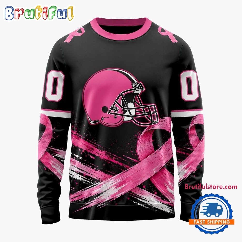 NFL Cleveland Browns Personalized Pink Fights Breast Cancer 2026 Design Hoodie, TShirt, Sweatshirt NFL Cleveland Browns Personalized Pink Fights Breast Cancer 2026 Design Hoodie, TShirt, Sweatshirt