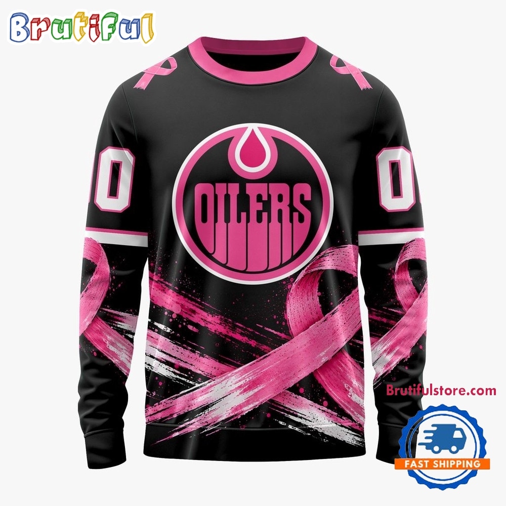 NHL Edmonton Oilers 2026 Hockey Pink Fights Breast Cancer Design Hoodie, TShirt, Sweatshirt NHL Edmonton Oilers 2026 Hockey Pink Fights Breast Cancer Design Hoodie, TShirt, Sweatshirt