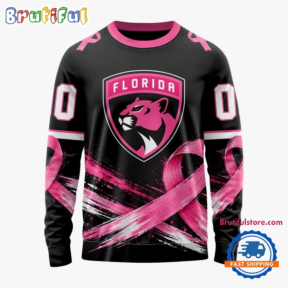 NHL Florida Panthers 2026 Hockey Pink Fights Breast Cancer Design Hoodie, TShirt, Sweatshirt NHL Florida Panthers 2026 Hockey Pink Fights Breast Cancer Design Hoodie, TShirt, Sweatshirt
