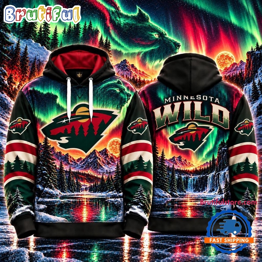 NHL Minnesota Wild Special Mascot Design Concept Kit 2026 Hoodie Shirt NHL Minnesota Wild Special Mascot Design Concept Kit 2026 Hoodie Shirt