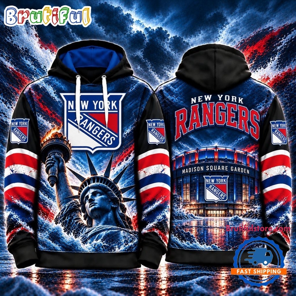 NHL New York Rangers Special Mascot Design Concept Kit 2026 Hoodie Shirt NHL New York Rangers Special Mascot Design Concept Kit 2026 Hoodie Shirt