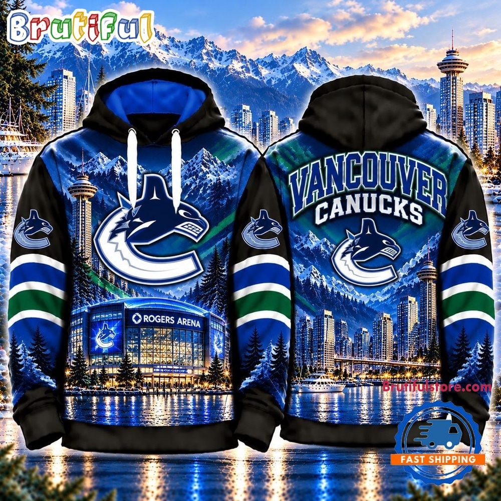 NHL Vancouver Canucks Special Mascot Design Concept Kit 2026 Hoodie Shirt