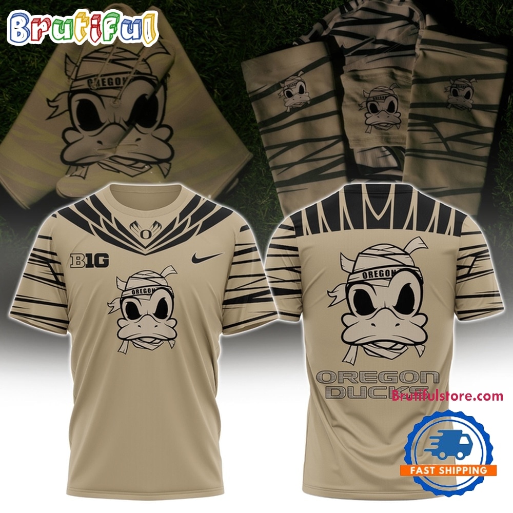 Oregon Ducks Mummy Duck 2026 Limited Edition 3D Shirt Oregon Ducks Mummy Duck 2026 Limited Edition 3D Shirt